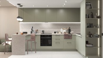 Тренды и новые цвета в дизайне современных кухонь в 2023 году в Поваренке - povarenka.mebel54.com | фото