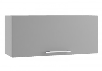 Норд ШВГ 800 Шкаф верхний горизонтальный (Камень беж/корпус Белый) в Поваренке - povarenka.mebel54.com | фото