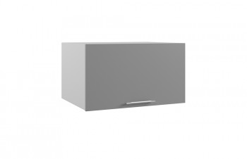 Ройс ГВПГ 800 Шкаф верхний горизонтальный глубокий высокий (Графит софт/корпус Серый) в Поваренке - povarenka.mebel54.com | фото
