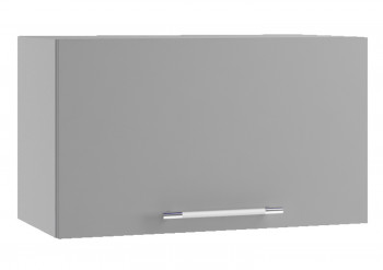 Ройс ПГ 600 Шкаф верхний горизонтальный (Графит софт/корпус Серый) в Поваренке - povarenka.mebel54.com | фото